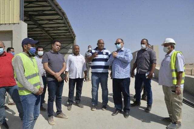 محافظ أسيوط يتفقد أعمال تنفيذ المحطة الانتقالية الوسيطة للمخلفات الصلبة بديروط بتكلفة 12 مليون جنيه