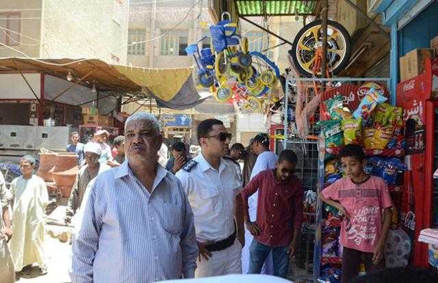 تحرير ٤٣ محضر إزالات إدارية في حملة مكبرة بالأقصر