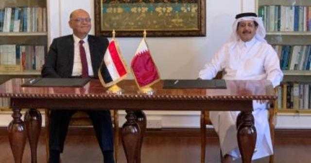 لجنة المتابعة المصرية القطرية تنعقد فى الدوحة والتوقيع على عدد من مذكرات التفاهم