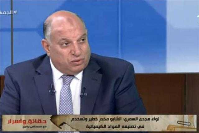 مجدي السمري: سوهاج وقنا من أكثر المحافظات في تعاطي الشابو.. فيديو