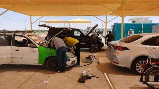 تحويل 150 سيارة وتوصيل الغاز الطبيعي لـ5520 مواطنا في الوادي الجديد