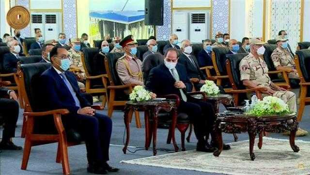 الرئيس السيسي يوجه بإزالة جميع التعديات على نهر النيل خلال 6 شهور