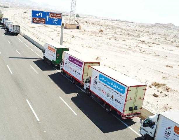 تفاصيل إطلاق قوافل في جنوب سيناء لرعاية 2000 أسرة