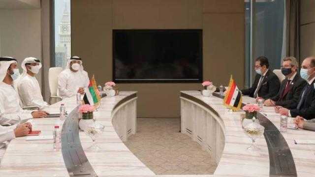 الإمارات وسوريا تبحثان أطر تطوير العلاقات الاقتصادية وتوسيع آفاقها
