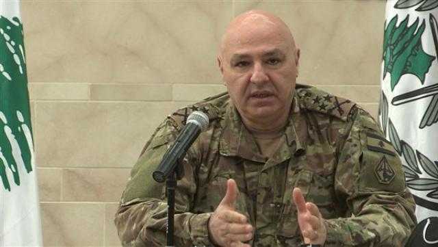 قائد الجيش اللبناني: لن نسمح بزعزعة الوضع الأمني ولا بإيقاظ الفتنة