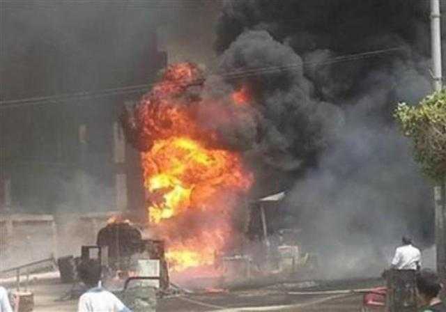 انفجار في محطة وقود صواريخ بالقرب من بلجراد