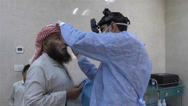 كشف طبي لـ3319 حالة وصرف الأدوية مجانا بقافلة جامعة القاهرة في مطروح