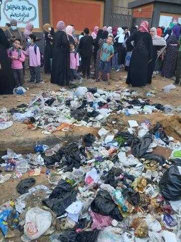 الفوضى والإهمال يجتاحان مدرسة أحمد عرابي الرسمية بحسين مهران