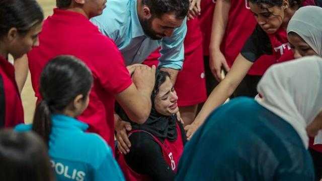 إصابة ثريا محمد لاعبة سلة الأهلي بالرباط الصليبي