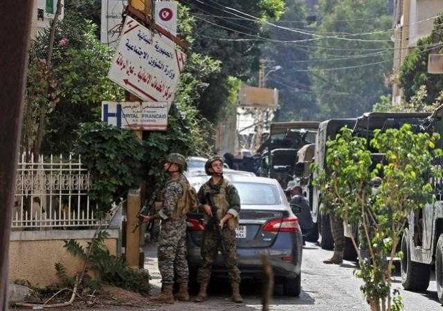 انتشار مكثف للجيش اللبناني في محيط قصر العدل وتصاعد وتيرة إطلاق النيران ببيروت
