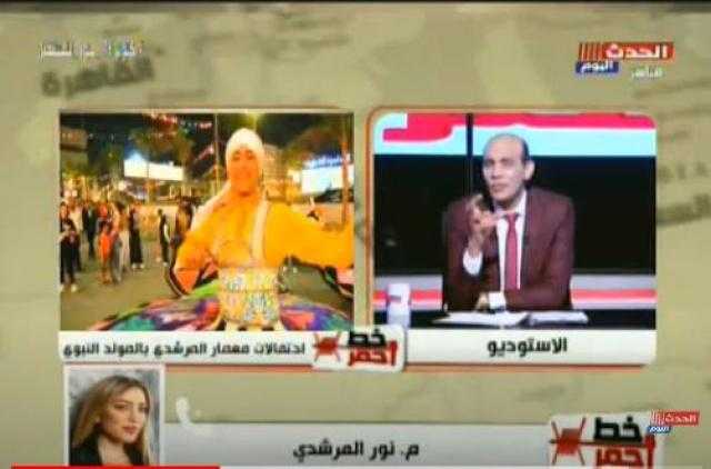 محمد موسى مشيدا باحتفالية ”معمار المرشدي” بالمولد النبوي: رجعونا للزمن الجميل.. فيديو