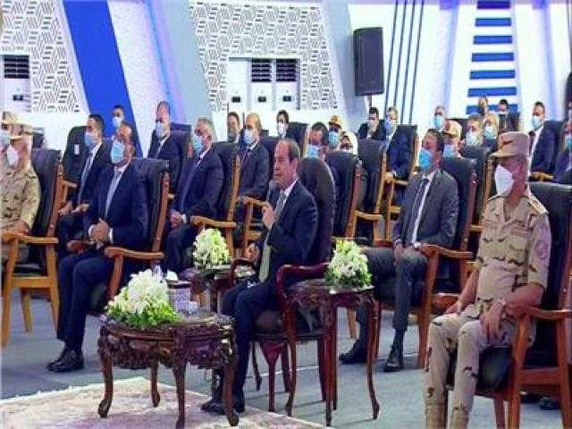 أنا معرفش اسكت.. الرئيس السيسى يكشف حجم التعديات على الأراضى الزراعية