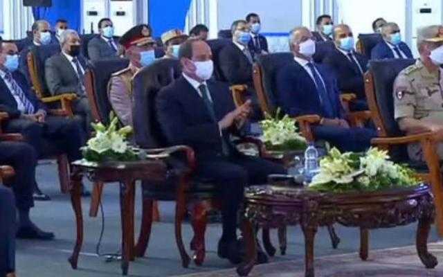 الرئيس السيسي: أنا عايز أكمل فرحتنا وميكونش عندنا أماكن مش نضيفة