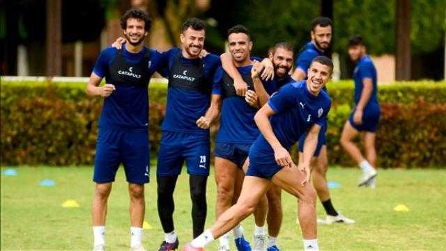 المستبعدون من قائمة الزمالك لمباراة توسكر يخوضون تدريباتهم اليوم