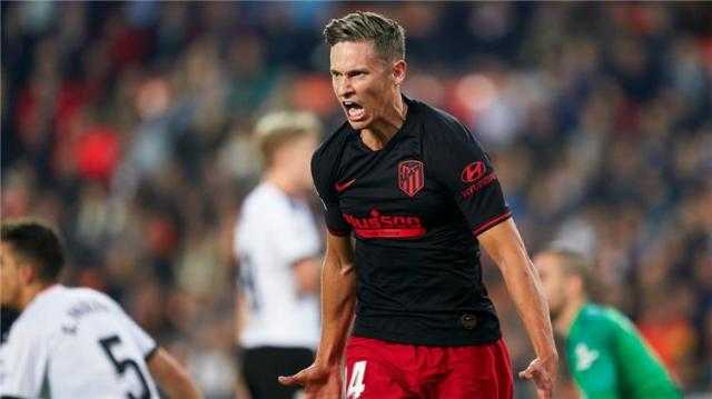 أتلتيكو مدريد يعلن عن انتكاسة لإصابة لاعبه ماركوس لورينتي