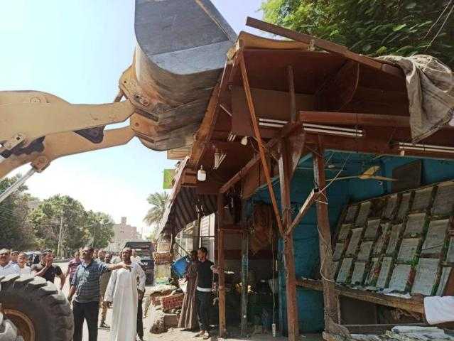 حملات مكبرة لإزالة التعديات على الأراضي الزراعية في أسوان
