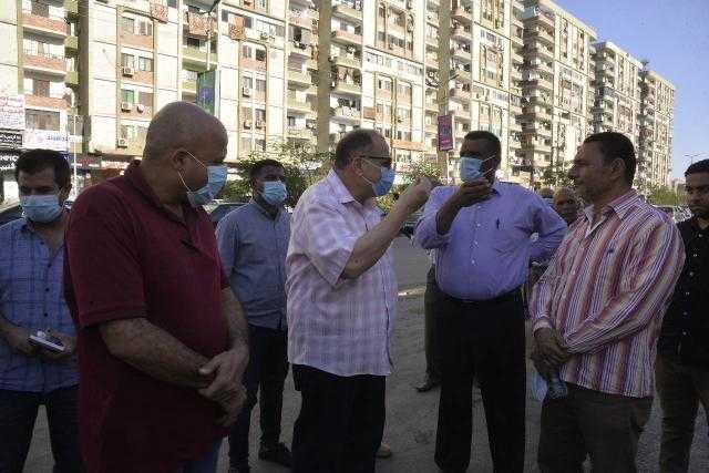 محافظ أسيوط يتفقد أعمال تطوير وتجميل شوارع وميادين حي شرق