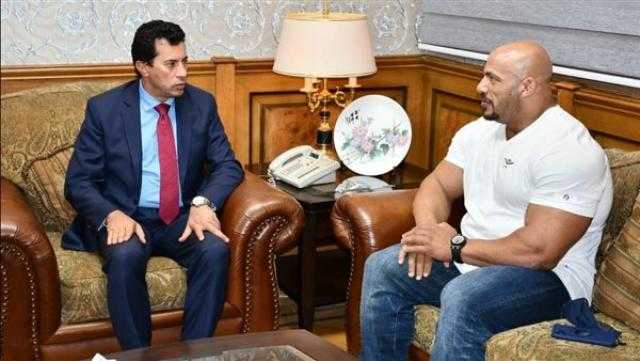 تفاصيل جلسة وزير الرياضة مع بيج رامي