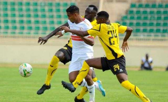 الزمالك بزيه التقليدي أمام توسكر في دوري الأبطال