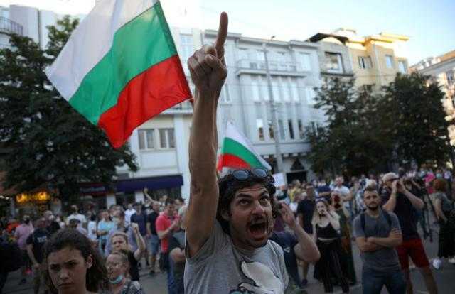 تظاهرات جديدة في بلغاريا احتجاجا على قواعد جديدة للحد من انتشار كورونا