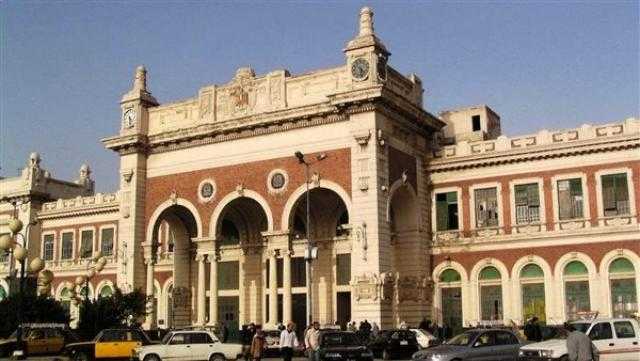 محطة قطار الإسكندرية تستعيد رونقها التاريخي
