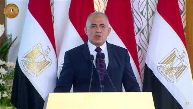 وزير الري: «أسبوع القاهرة للمياه» يهدف لنشر التوعية داخليًا وخارجيًا