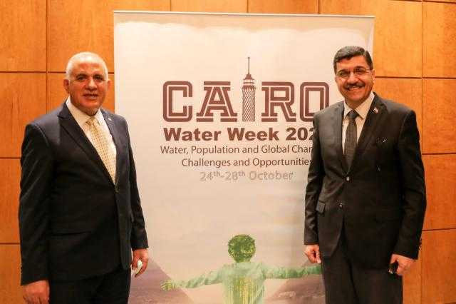 غانم: ”أسبوع القاهرة للمياه” بدأ في 2018 ونجح بشكل متزايد وتحول لمؤتمر دولي.. فيديو