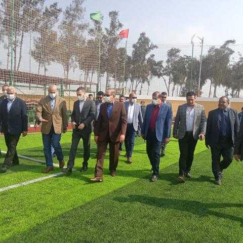 افتتاح ”ملعب خماسي” بمركز شباب زهران والمبنى الإداري لـ”سيدي غازي” بكفر الشيخ.. صور
