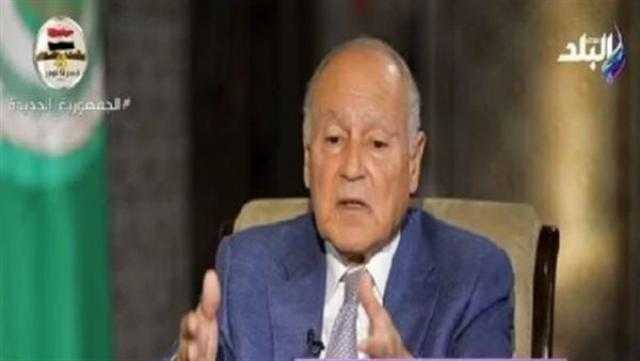 أبو الغيط يكشف حقيقة تصريحاته بشأن دفع إسرائيل الثمن بسبب السد الإثيوبي