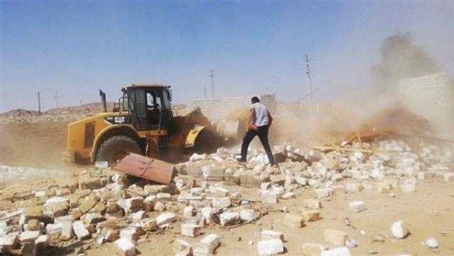 أسوان.. إزالة 6 حالات تعدٍ على 9 آلاف متر في منطقة الشلال