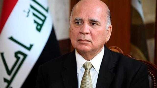 وزير الخارجية العراقي والرئيس الفرنسي يبحثان التطورات الإقليمية والدولية