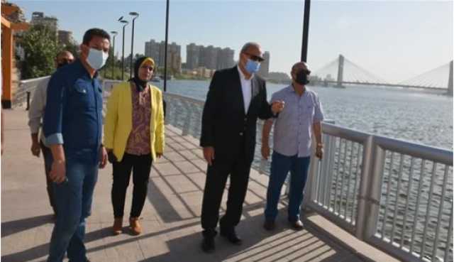 محافظ القليوبية يتفقد مشروعات بـ شبرا الخيمة