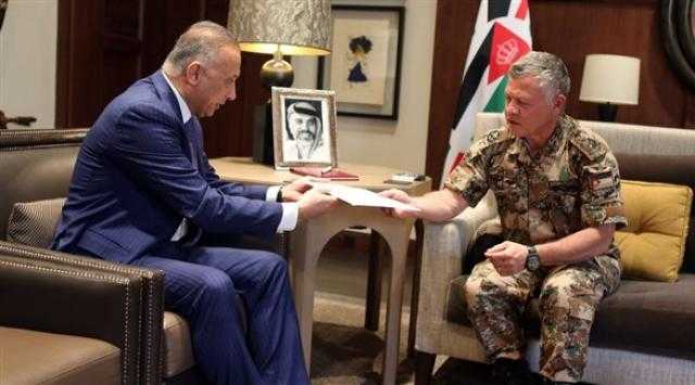 العاهل الأردني يهاتف الكاظمي ويؤكد تضامن بلاده الكامل مع العراق
