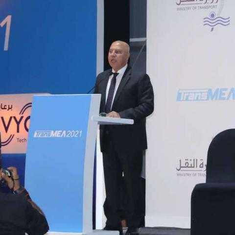 الكلمة الكاملة لوزير النقل في فعاليات الدورة الرابعة لمعرض ومؤتمر النقل الذكي واللوجيستيات