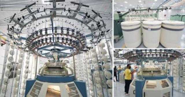 رئيس القابضة للغزل والنسيج: نبنى أكبر مصنع فى العالم بطاقة إنتاجية 30 طنا يوميا