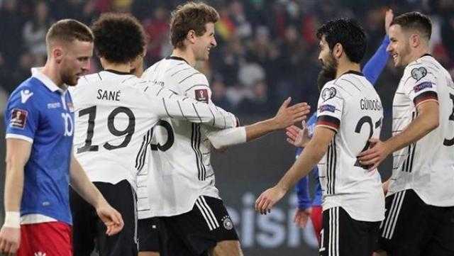 منتخب ألمانيا يكتسح ليشتنشتاين بـ9 أهداف في تصفيات المونديال
