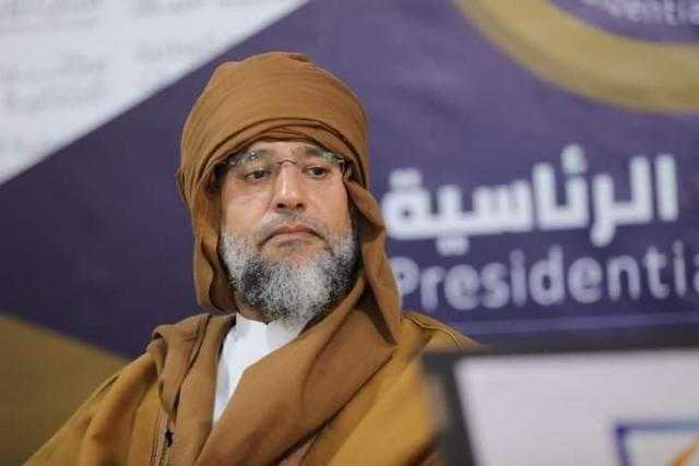 محكمة ليبية ترفض طعن مفوضية الانتخابات ضد سيف القذافى وتلزمها بقبول ترشحه