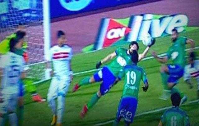 جهاد جريشة : لم أشاهد لمسة يد أحمد سامي..واللاعب اعتذر لي عقب لقاء الزمالك والمقاصة