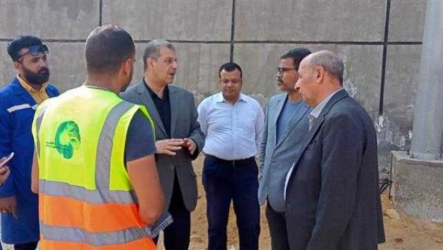 «مياه الفيوم» تدرس إنشاء المرحلة الرابعة بمحطة العزب الجديدة