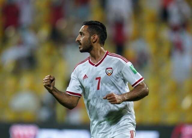 علي مبخوت يقود المنتخب الإماراتي لأول فوز في تصفيات آسيا للمونديال