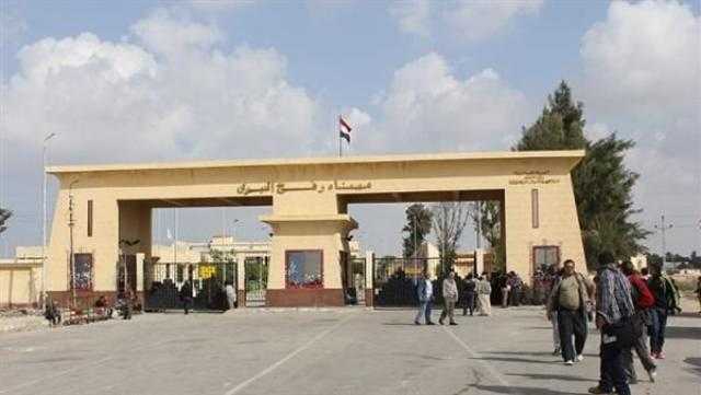 استمرار فتح معبر رفح البرى من الجانبين للعبور وإدخال المساعدات لغزة
