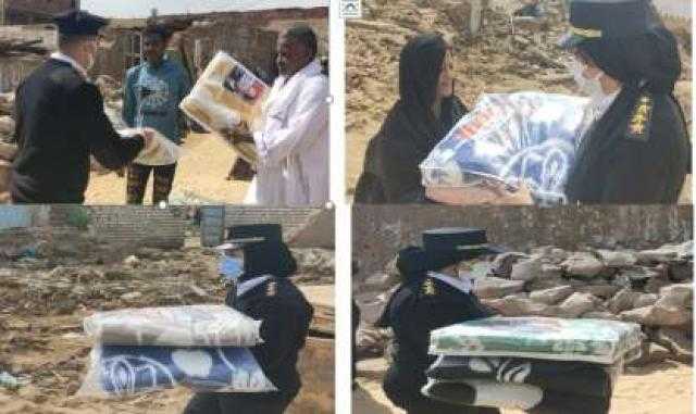 ”الداخلية” توجه قوافل إنسانية لمتضرري السيول في أسوان