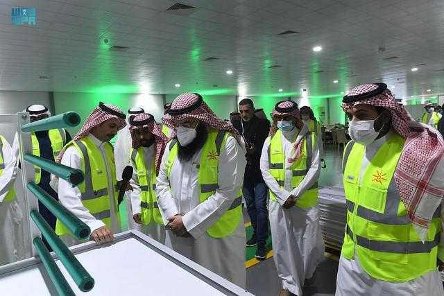 تدشين أكبر مصنع لإنتاج ألواح الطاقة الشمسية في الشرق الأوسط بمنطقة تبوك
