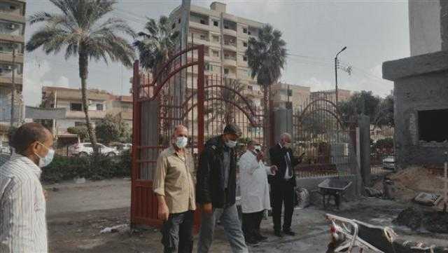 جهود مكثفة لإنهاء أعمال تطوير ورفع كفاءة مستشفى حميات زفتى