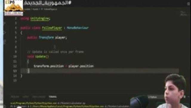 المعلم الصغير.. طفل مصري «يعلم البرمجة» على اليوتيوب