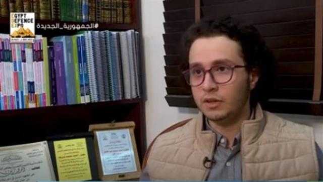 أحمد محمد شريف.. طالب بمدرسة المتفوقين يحصد المركز الأول في البحث العلمي بجامعة النيل