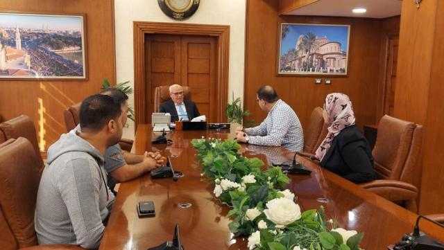 محافظ بورسعيد يتابع سير العمل بعدد من مشروعات الإسكان