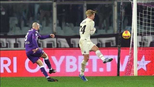 فيورنتينا يفوز على ميلان 4 - 3 في الدوري الإيطالي لكرة القدم