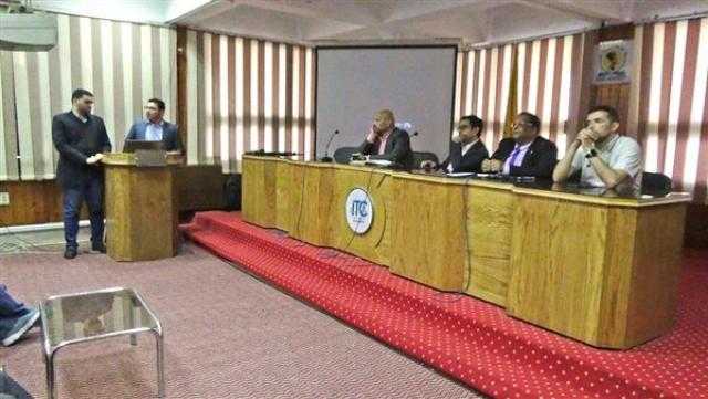ورشة عمل لتدريب أعضاء هيئة تدريس جامعة المنيا على منظومة الاختبارات الإلكترونية