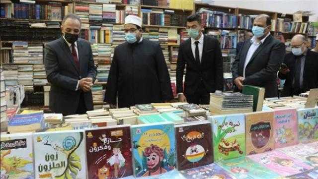 54 دار نشر في افتتاح معرض جامعة المنصورة العاشر للكتاب